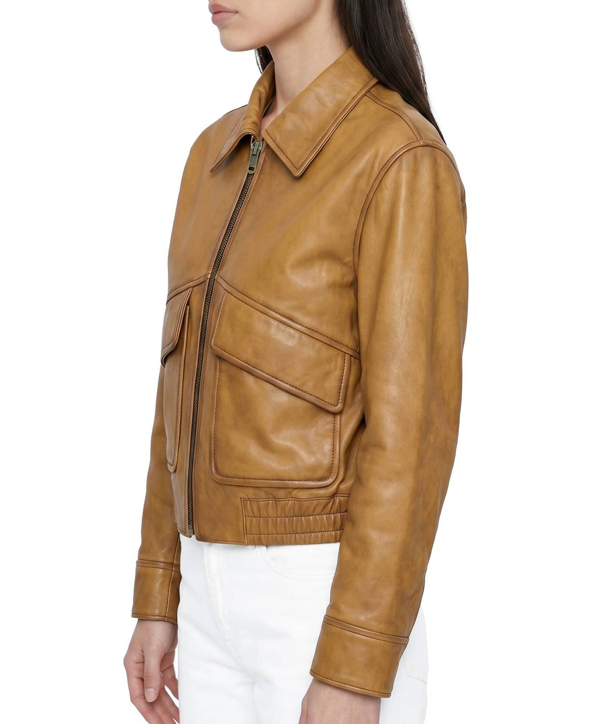 Frye - Kacey Cropped Barn Jacket