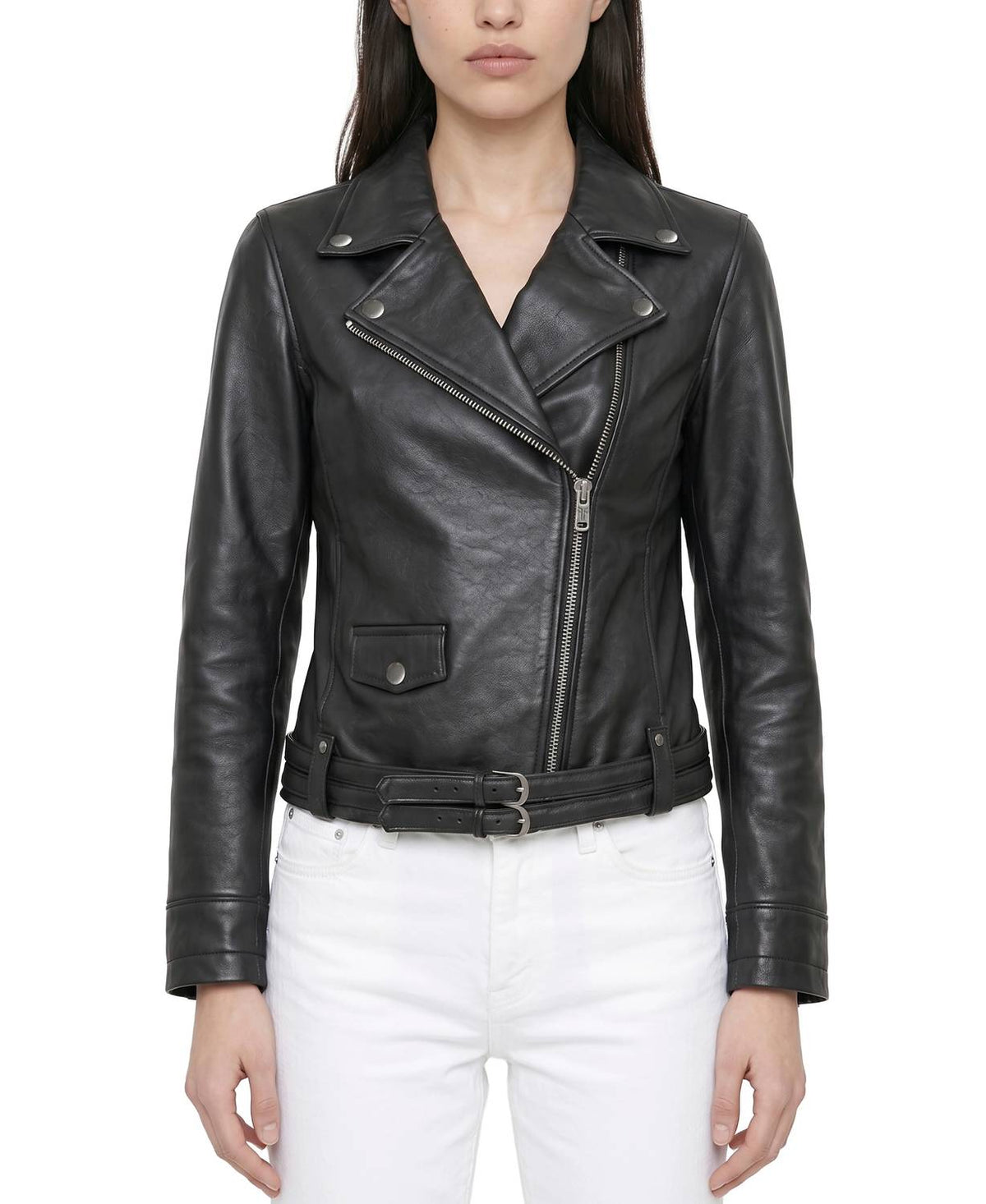 Frye - Lambskin Biker Jacket