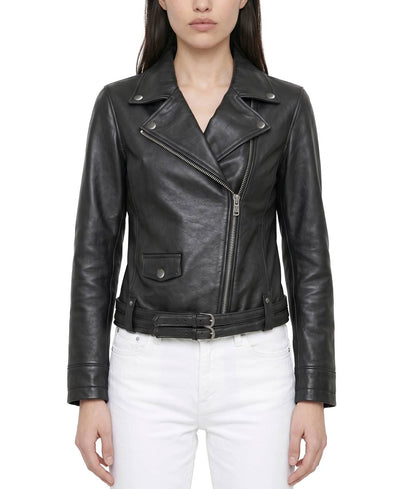 Frye - Lambskin Biker Jacket