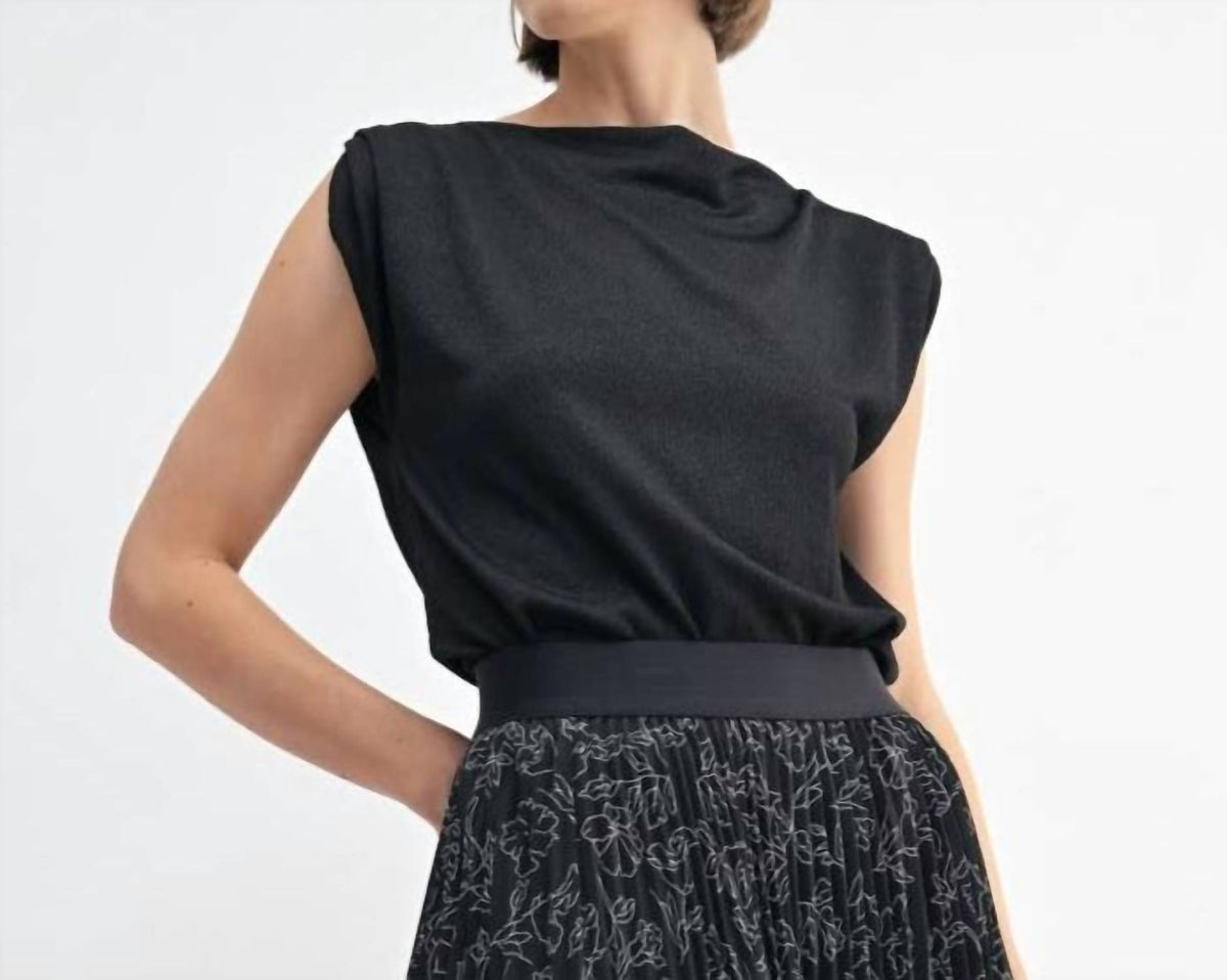 Fun 2 Fun - Boat Neck Knit Top
