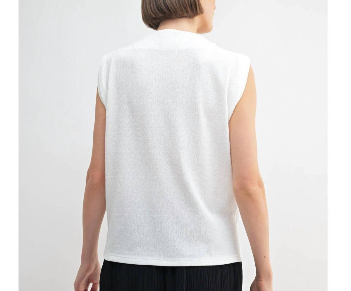 Fun 2 Fun - Boat Neck Knit Top