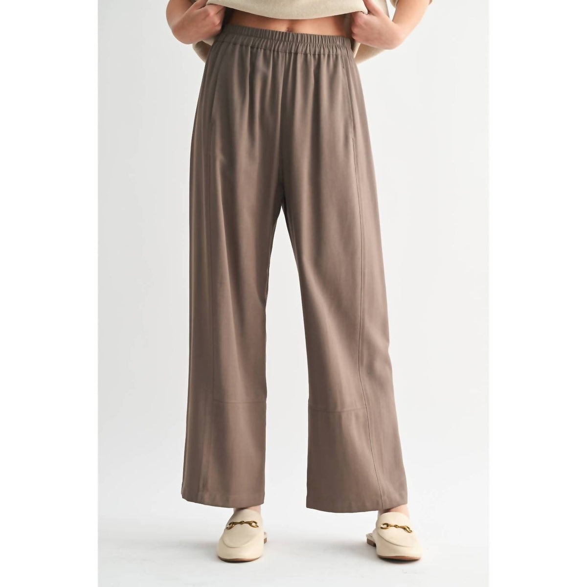 Fun 2 Fun - Joanie Elastic Waist Pants