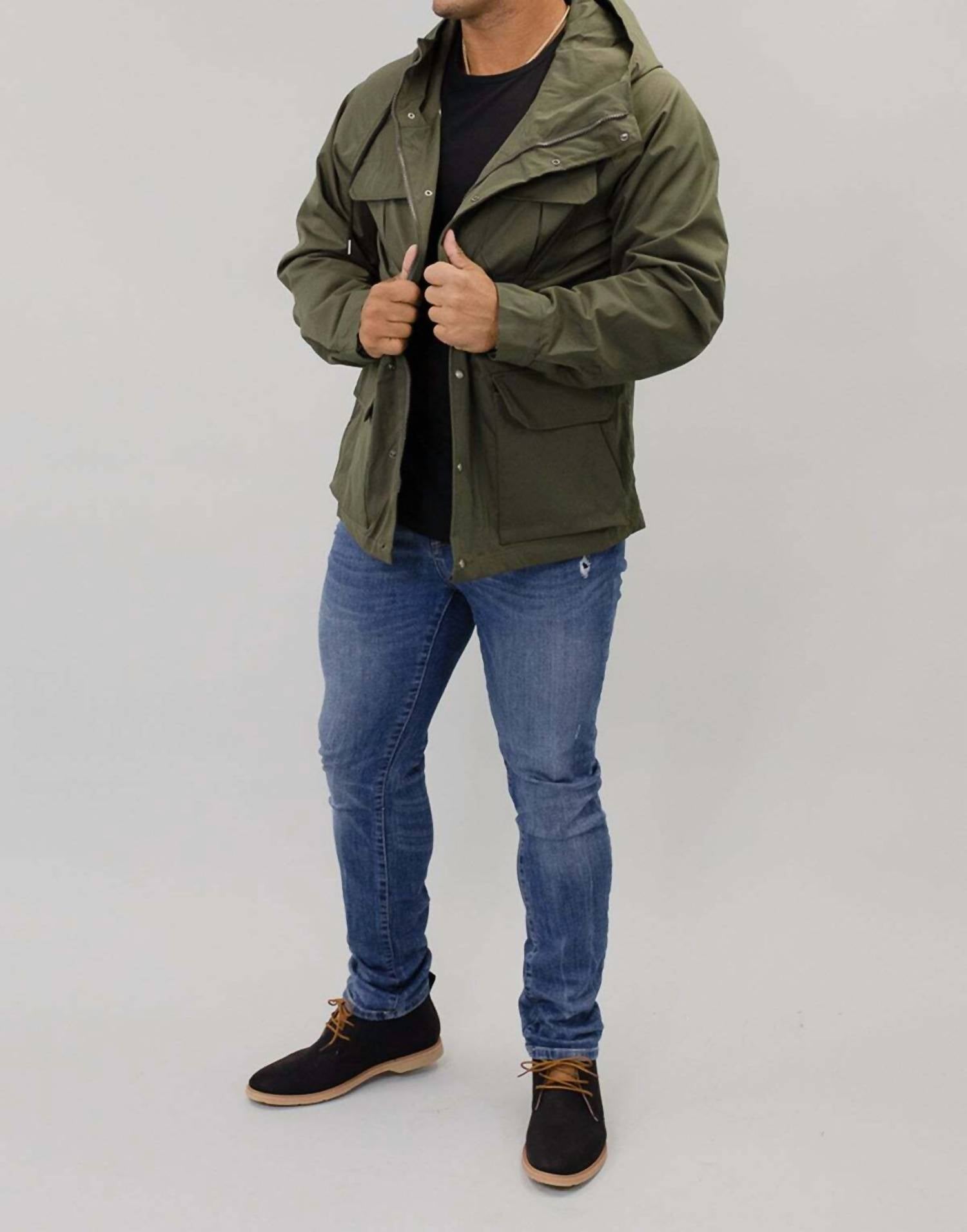 Fxn Menswear - Neko Utility Jacket - clothing - green - jackets