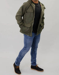 Fxn Menswear - Neko Utility Jacket - clothing - green - jackets