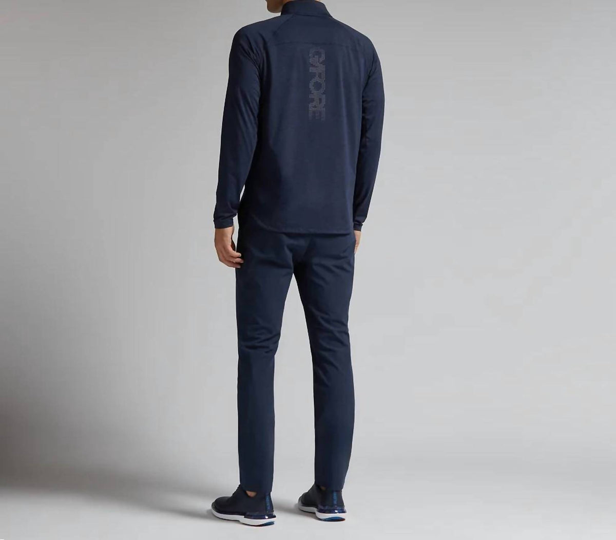 G/Fore - Tech Mélange Raglan Quarter Zip Pullover Sweatshirt