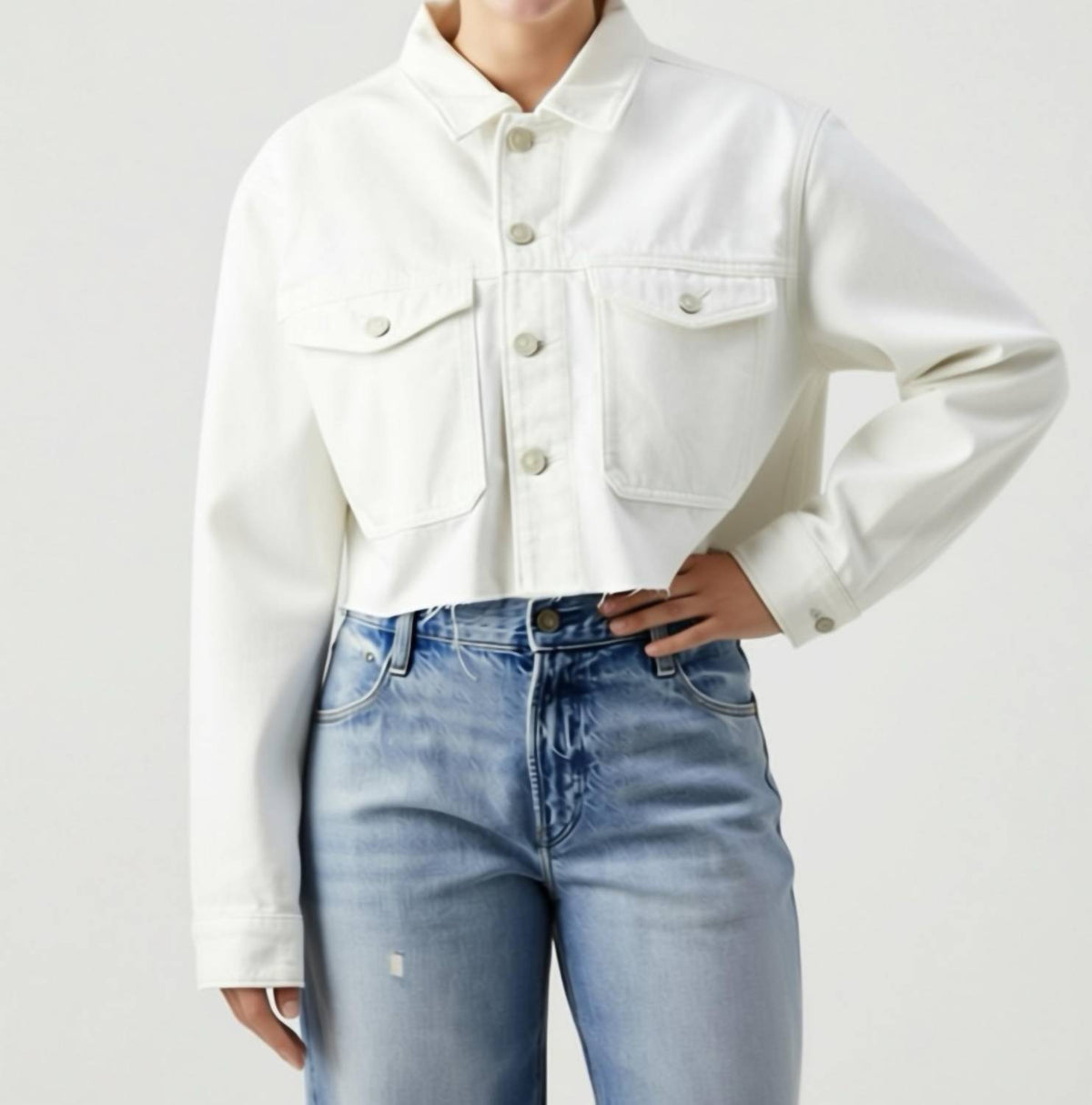 G-Star - Cropped Wander Denim Jacket