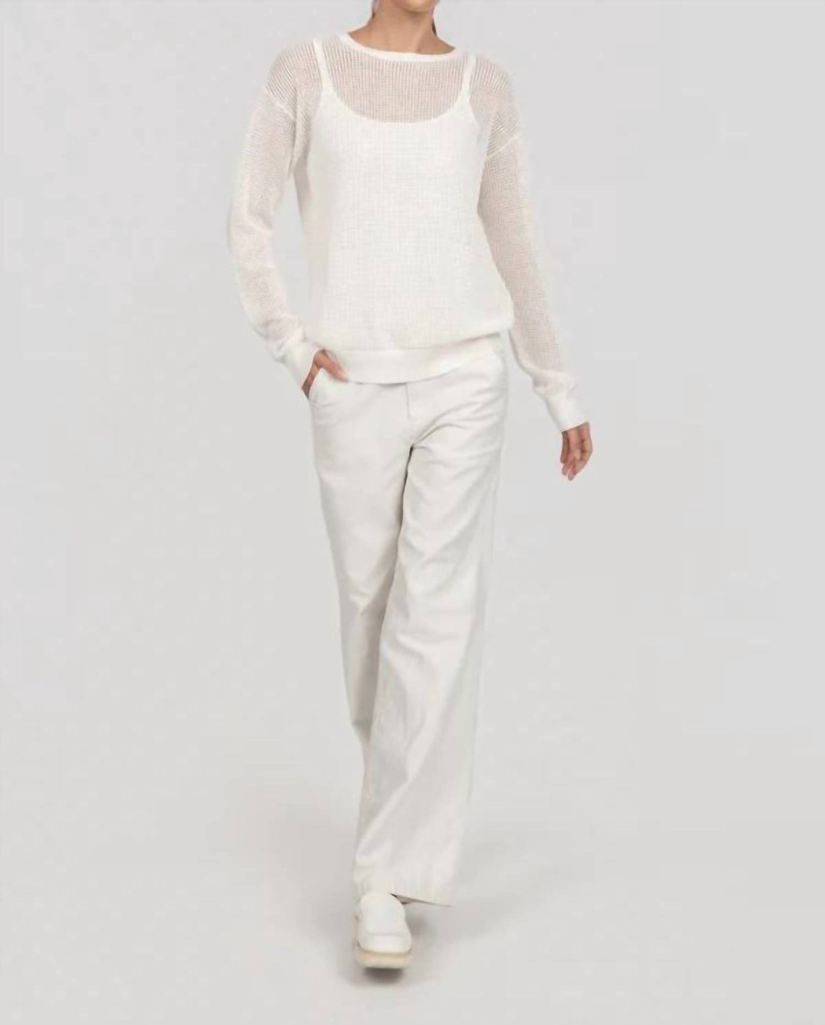 G1 - Solid Wide Leg Pants