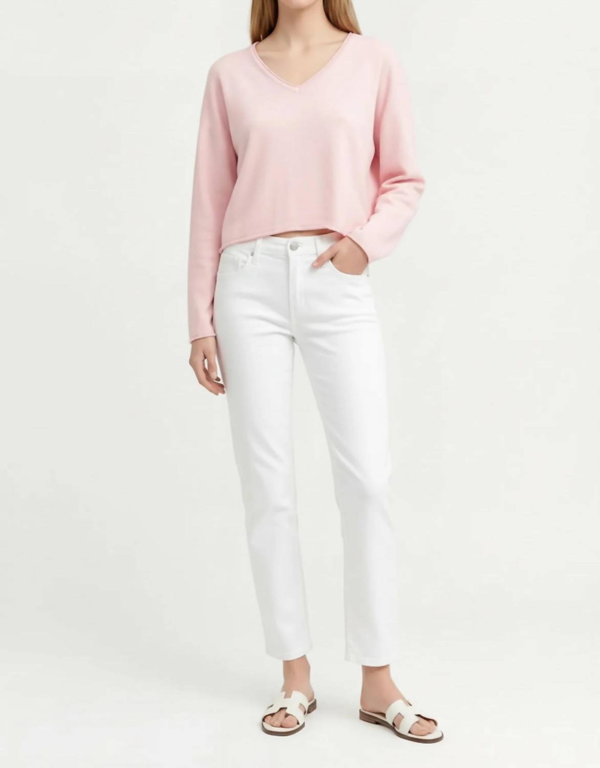 Gab & Kate - Casey V-neck Sweater