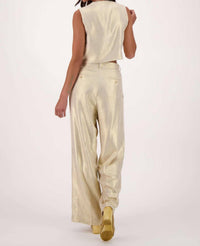 Gabby Isabella - Solid Button Front Vest