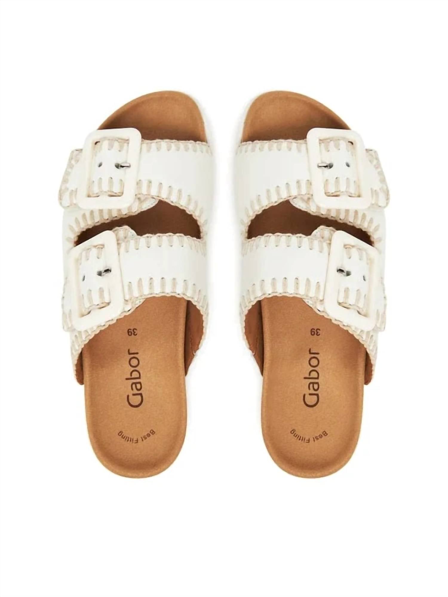 Gabor - Women's 63.741.20 Sandal - leather - sandals - shoes