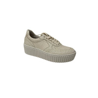 Gabor - Women's Nappa Nava Sneaker - beige - shoes - sneakers