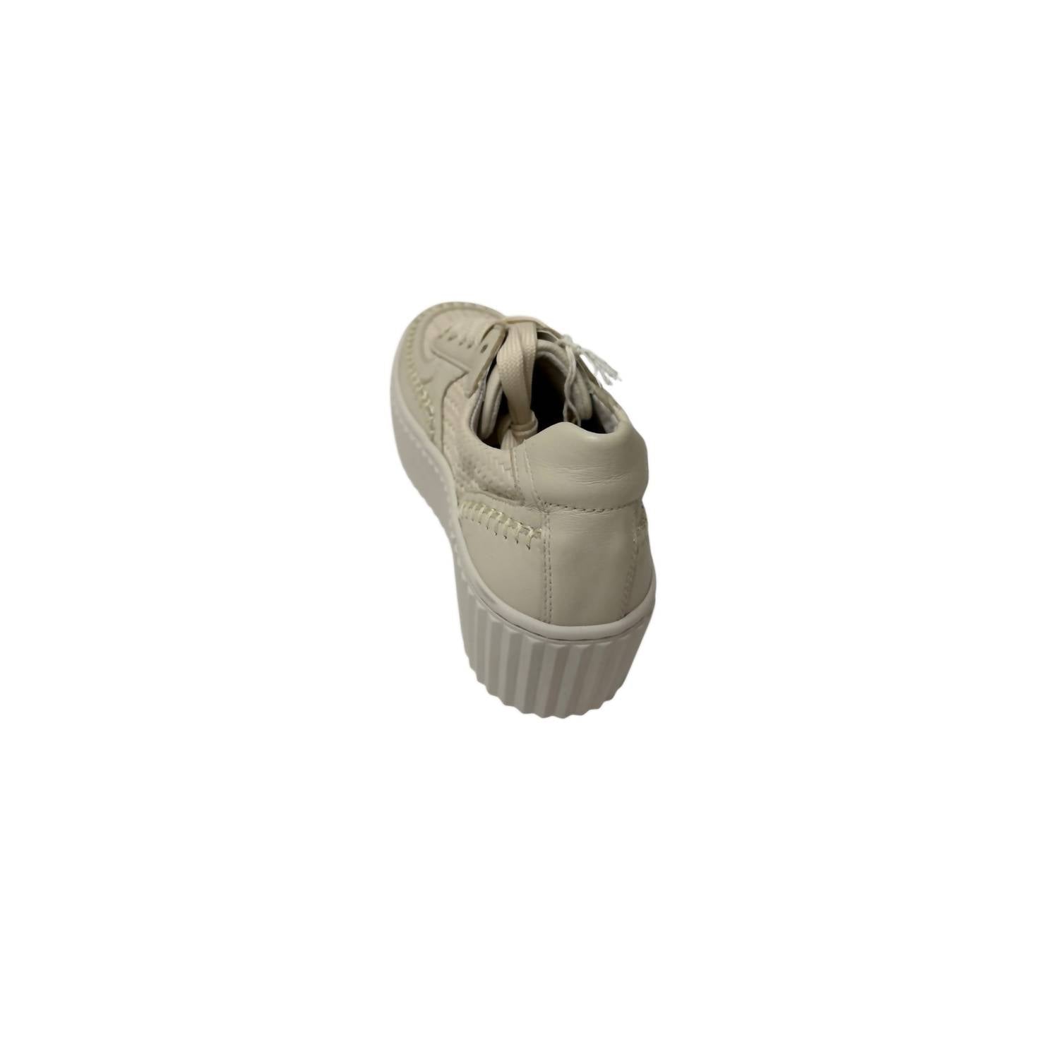 Gabor - Women's Nappa Nava Sneaker - beige - shoes - sneakers