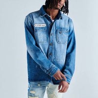 Gala - MEN'S MENTIROSA BUTTON UP DENIM JACKET