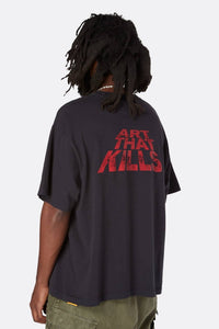 Gallery - Atk Stack Logo Tee - black - clothing - cotton