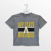 Gameday Couture - Appalachian State Mini Rhinestone Oversized Tee