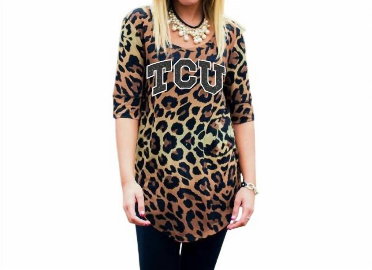 Gameday Couture - TCU Logo Tunic