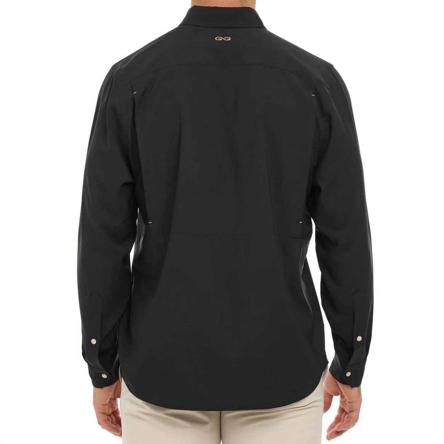 Gameguard - Caviar Stockyard Long Sleeve Shirt - black - casual - button - down - shirts - clothing