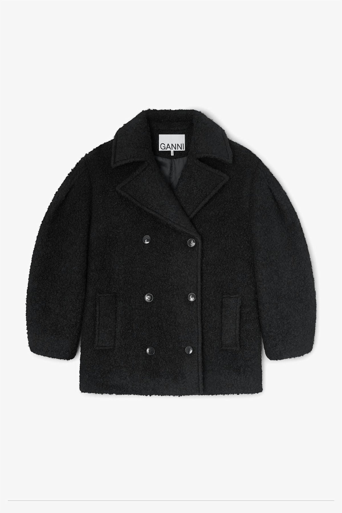 Ganni - Heavy Boucle Midi Coat
