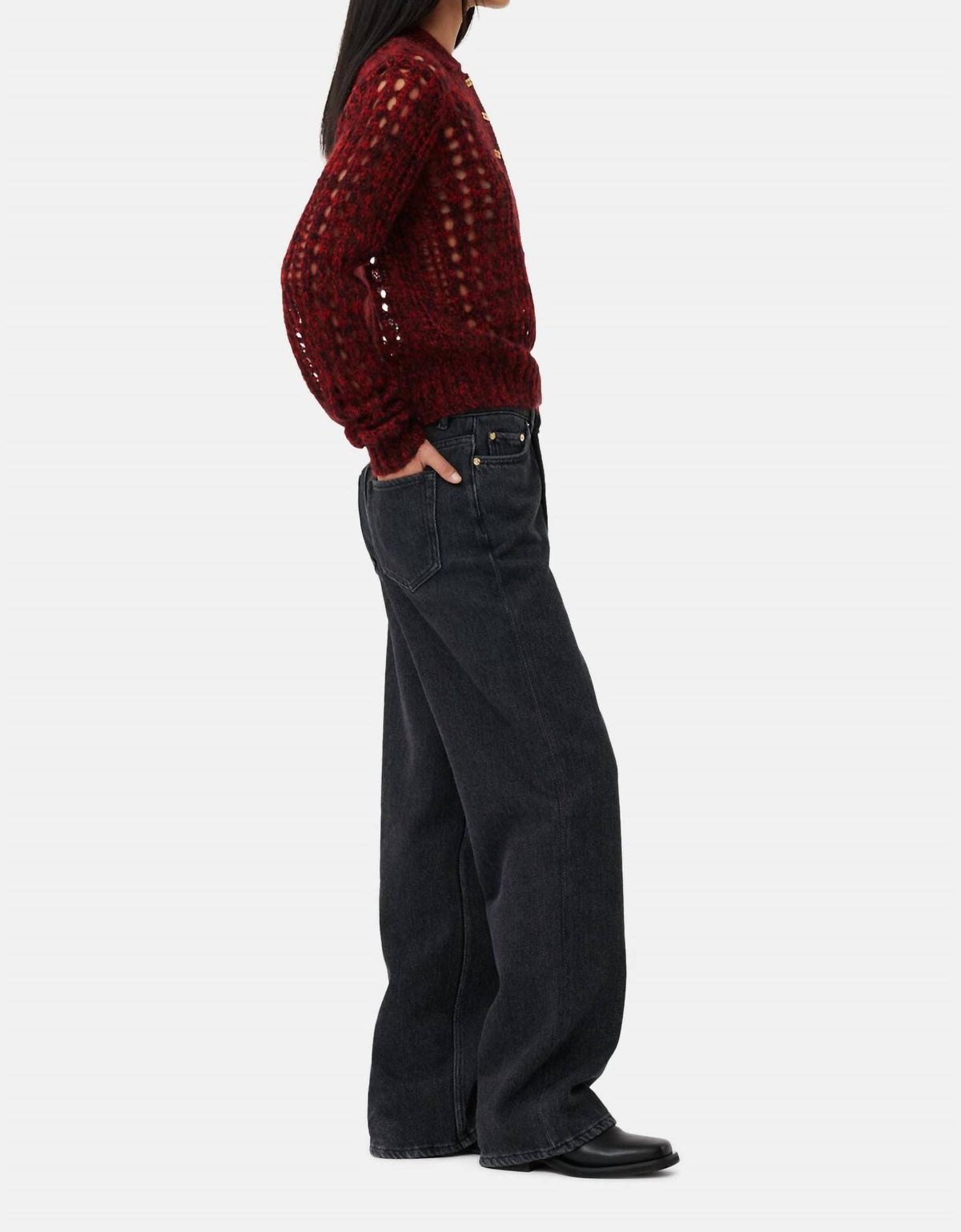 Ganni - Izey Drawstring Jean