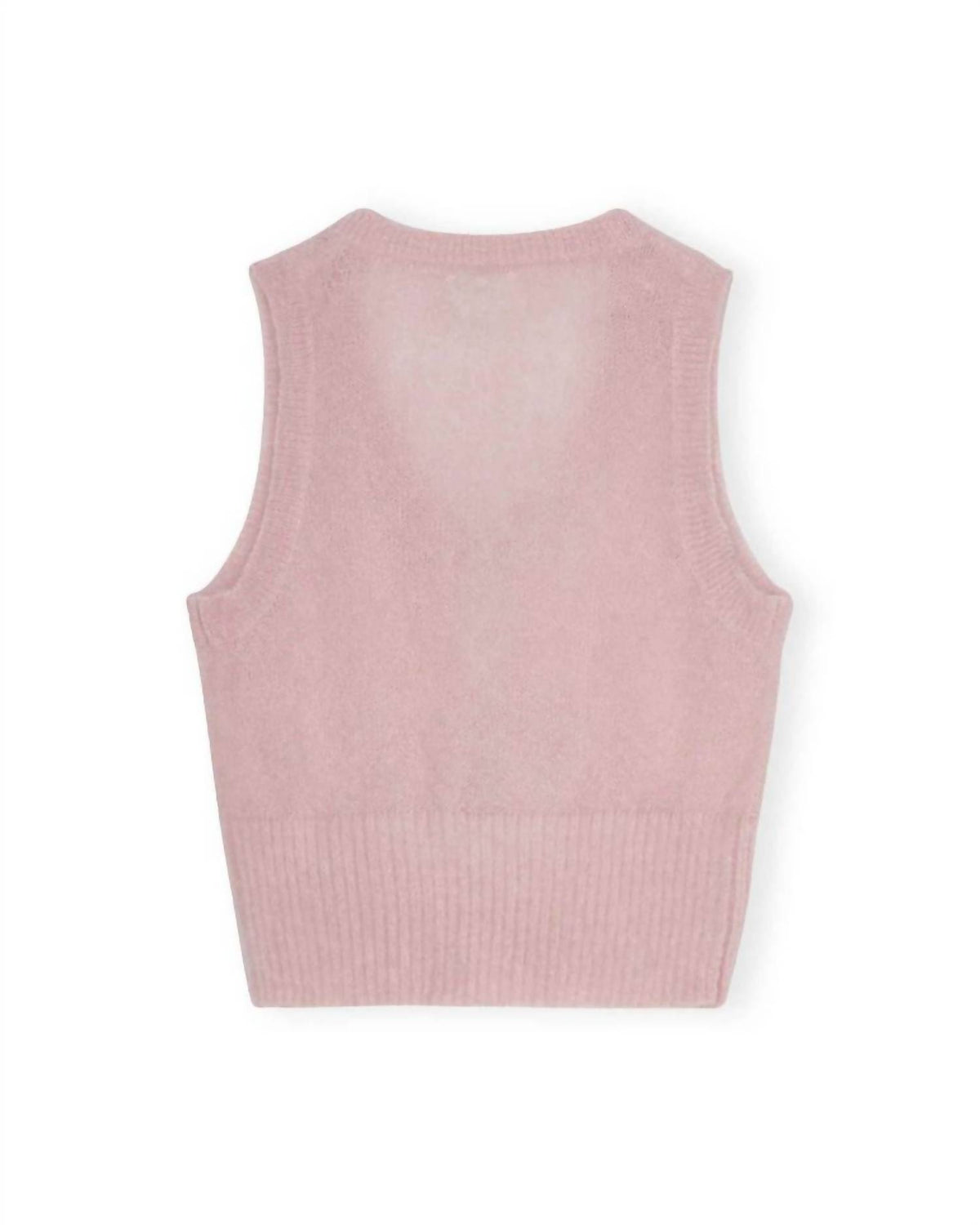 Ganni - Light Mohair Tie String Vest