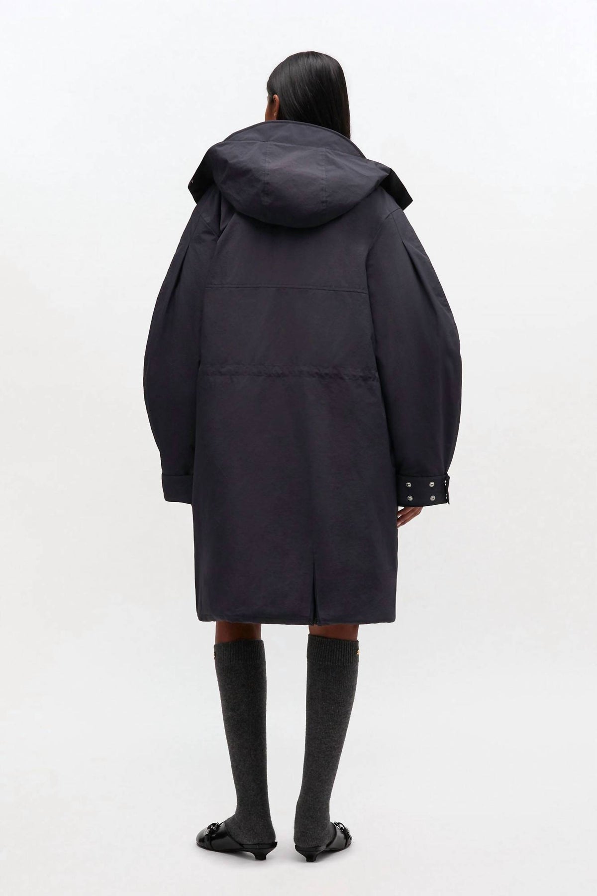 Ganni - Oversized Tri-layer Parka Coat