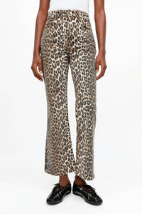 Ganni - Print Denim Jean