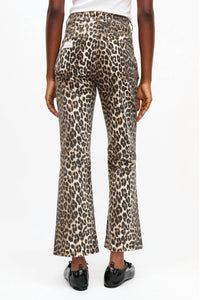 Ganni - Print Denim Jean