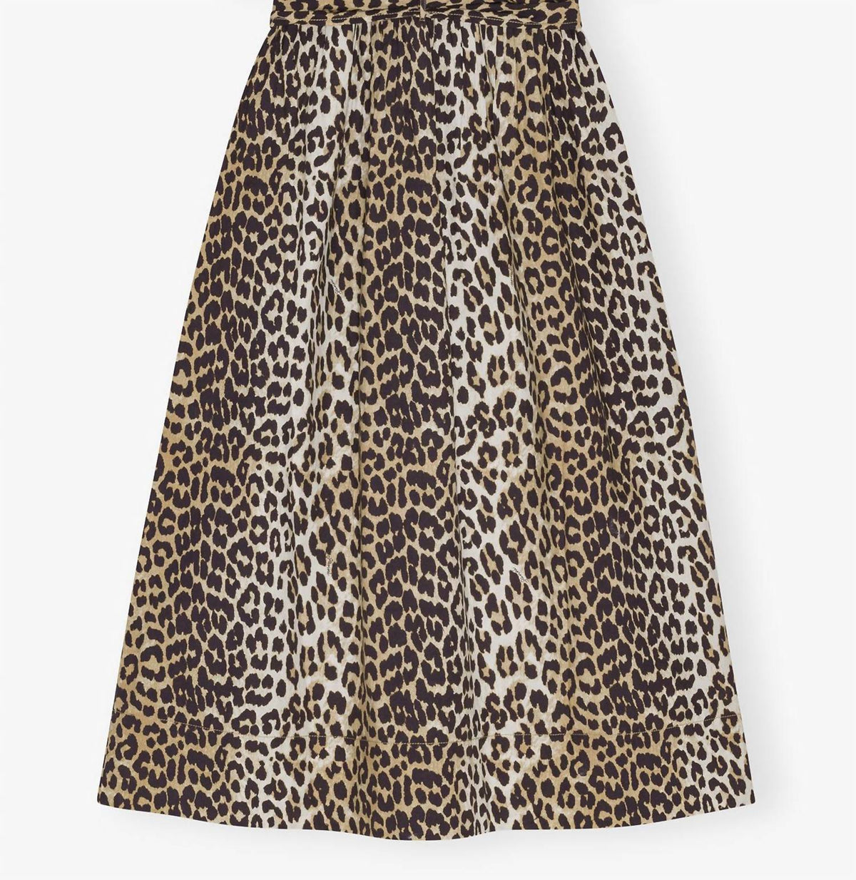 Ganni - Printed Cotton Dress