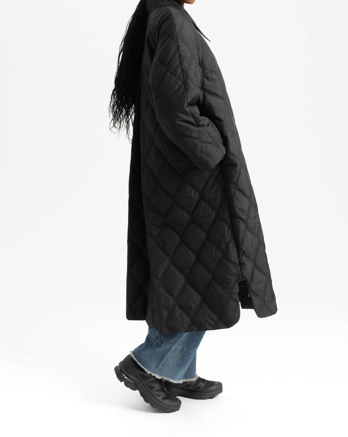 Ganni - Quilt Coat