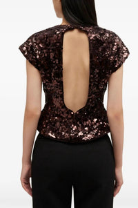 Ganni - Sequin Top