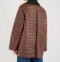 Ganni - Shiny Quilt Jacket