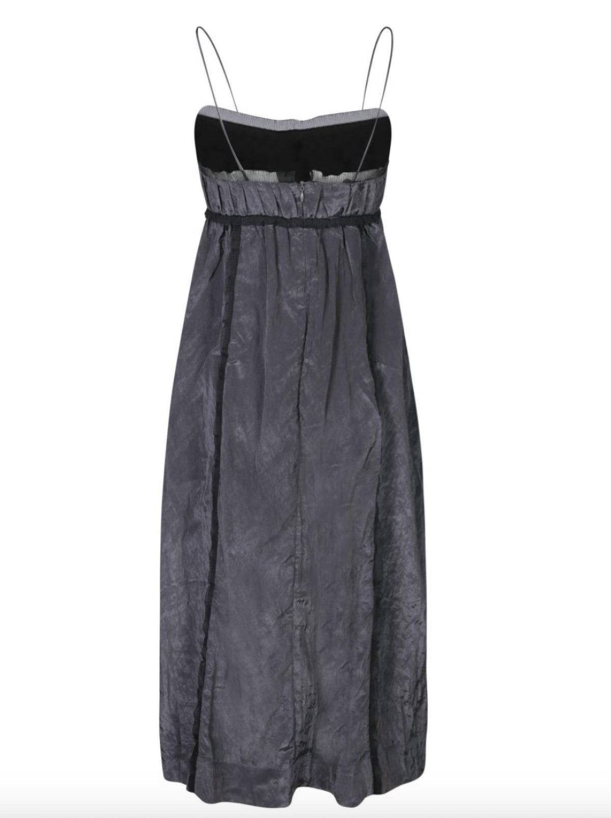 Ganni - Shiny Tech Midi Dress