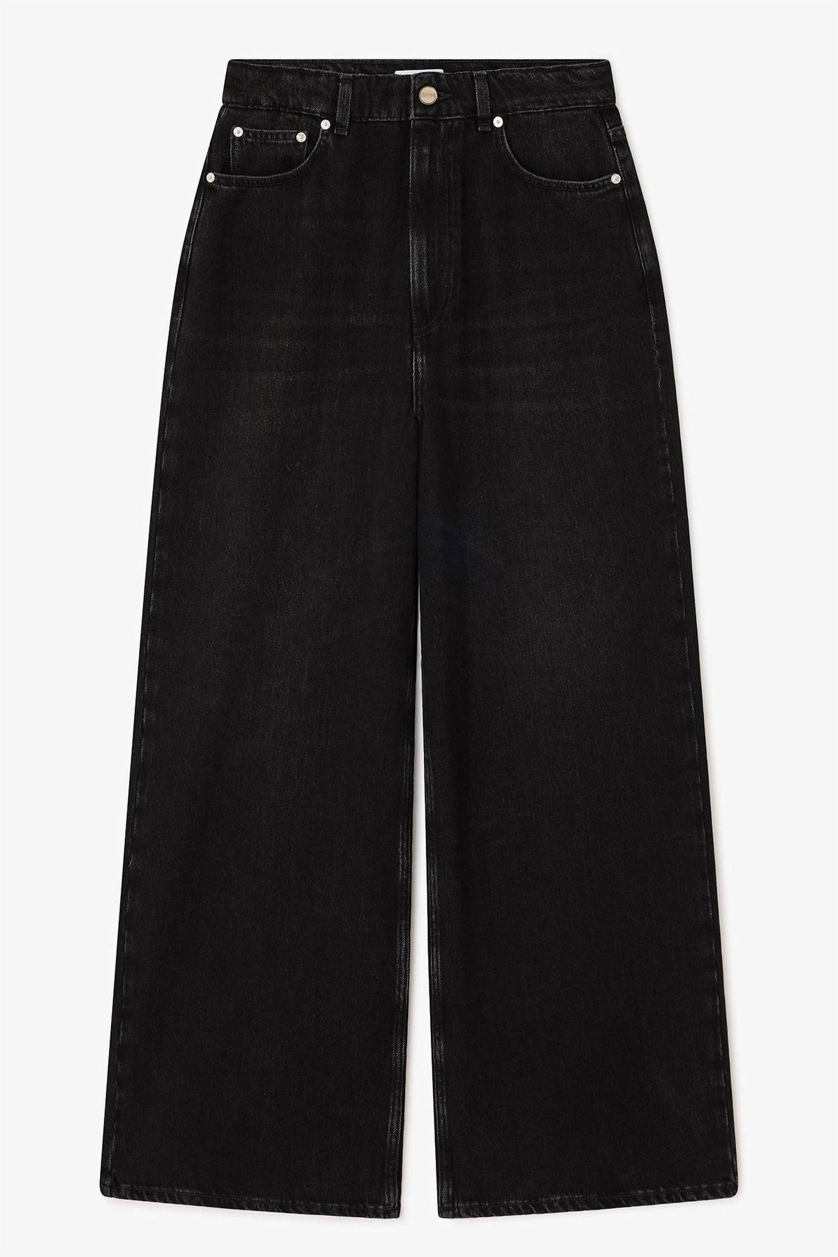 Ganni - Soft Rigid Denim Baggy Jeans