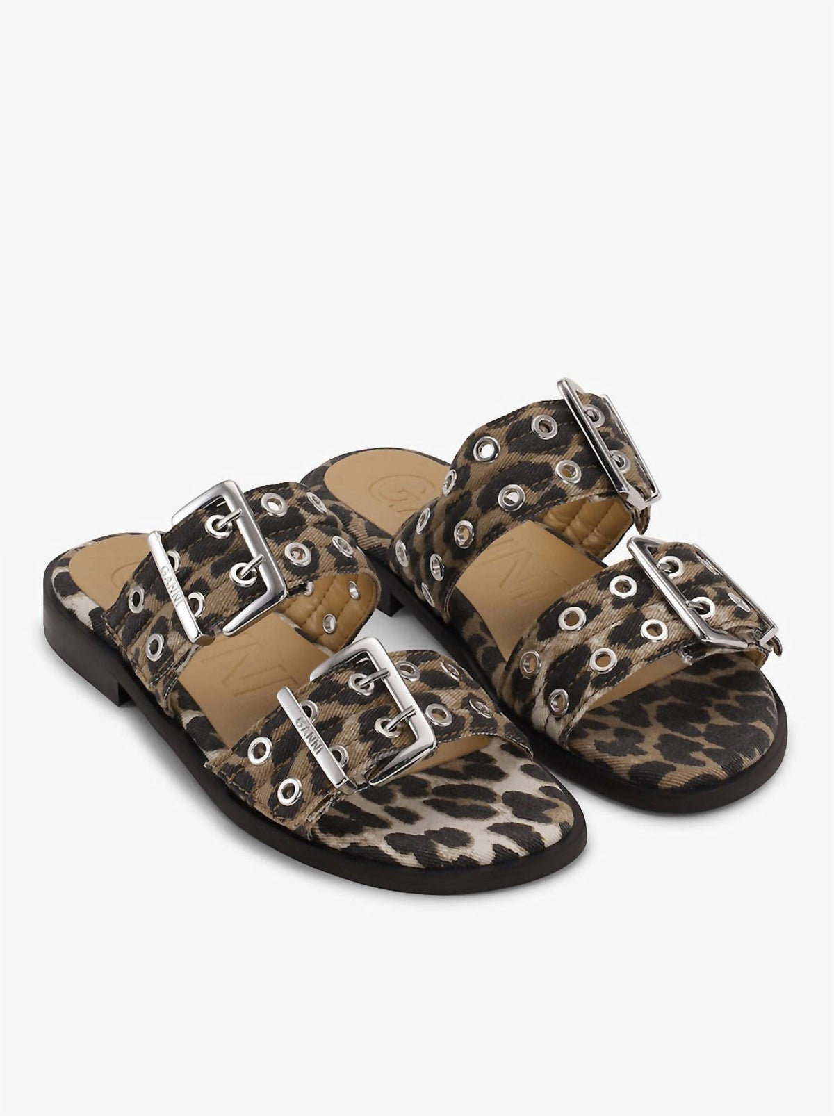 Ganni - Women Two Strap Sandal