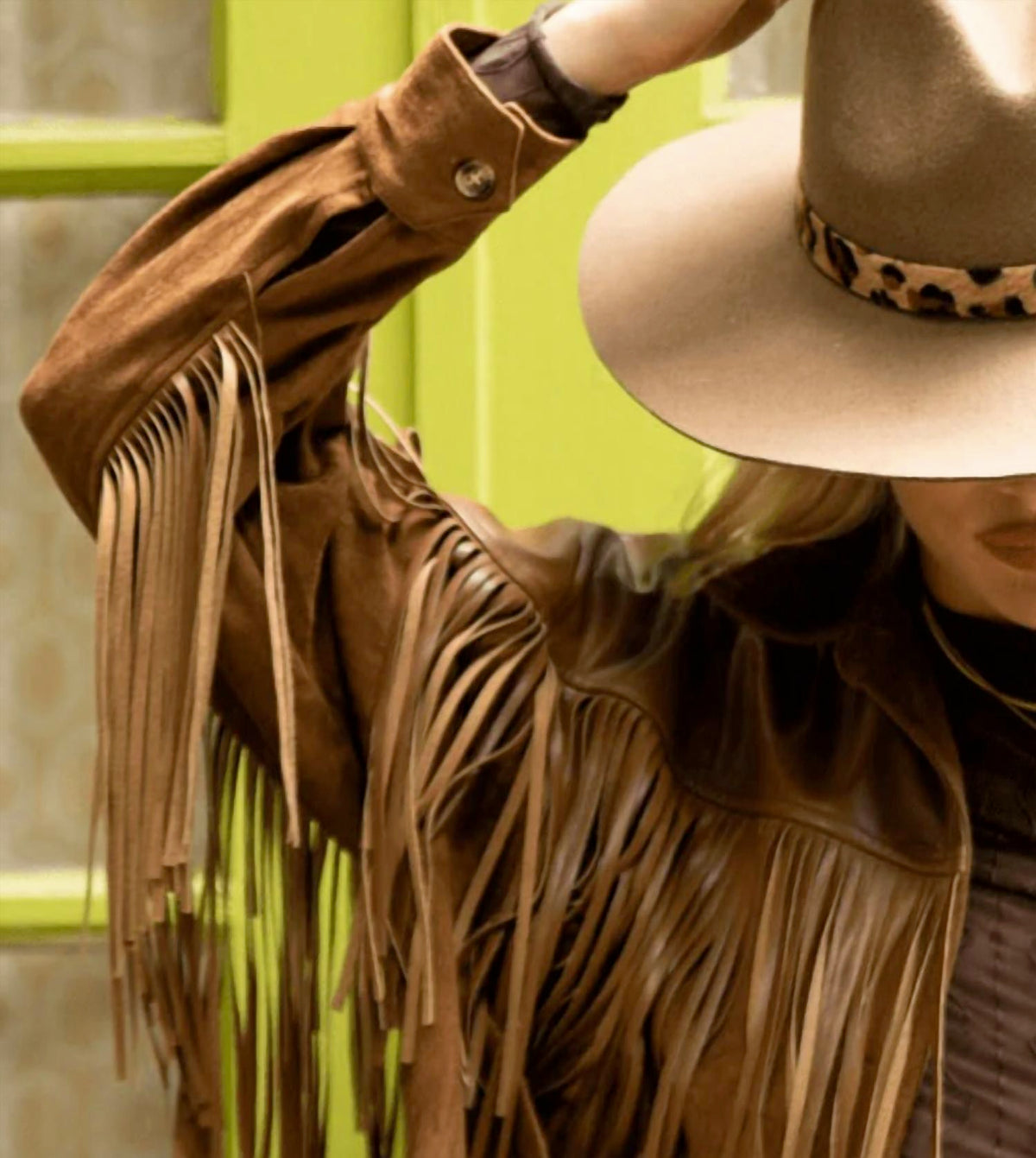 Geegee - Caramel Is My Fringe Jacket