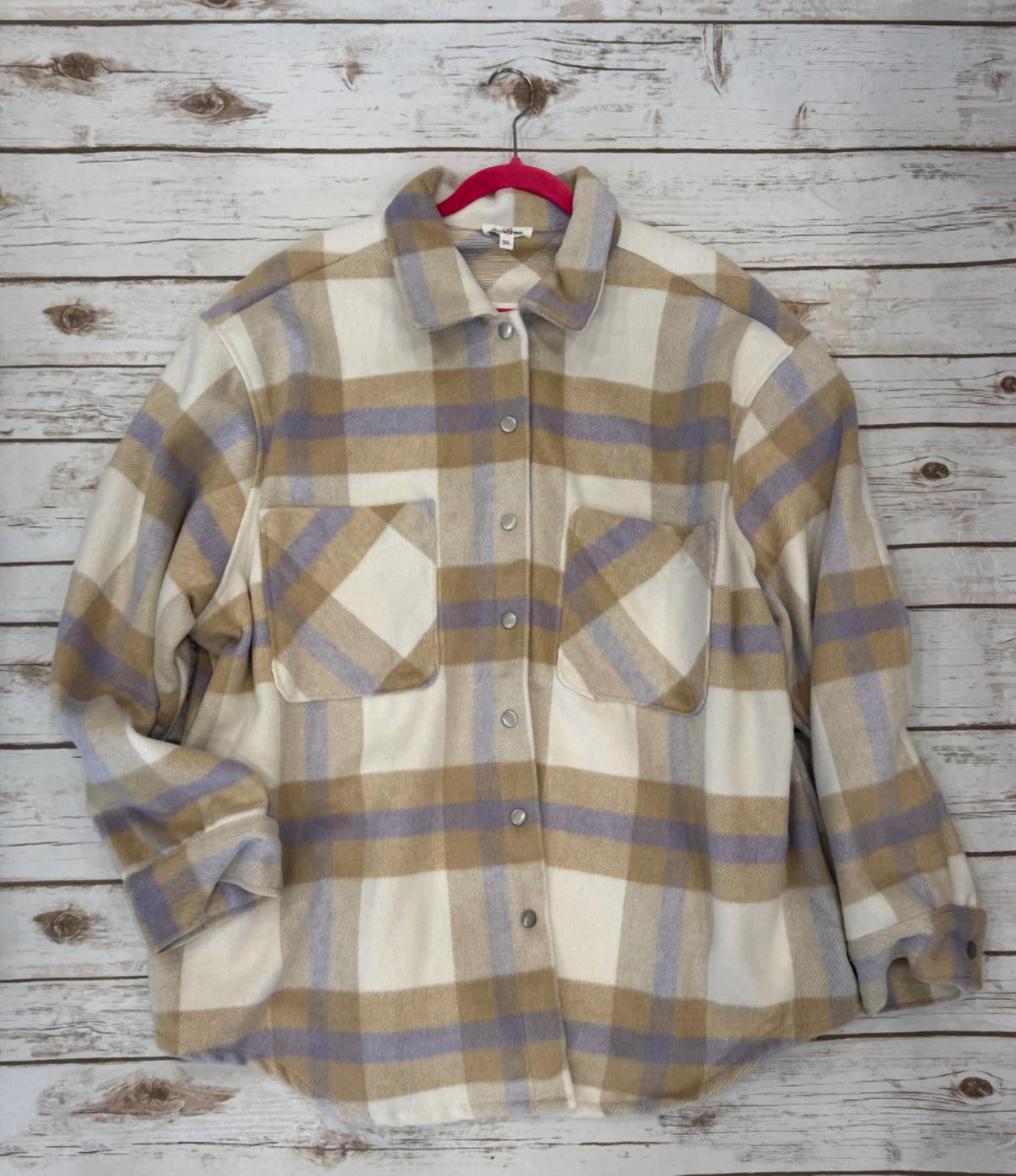 Geegee - Women's Plaid Shacket