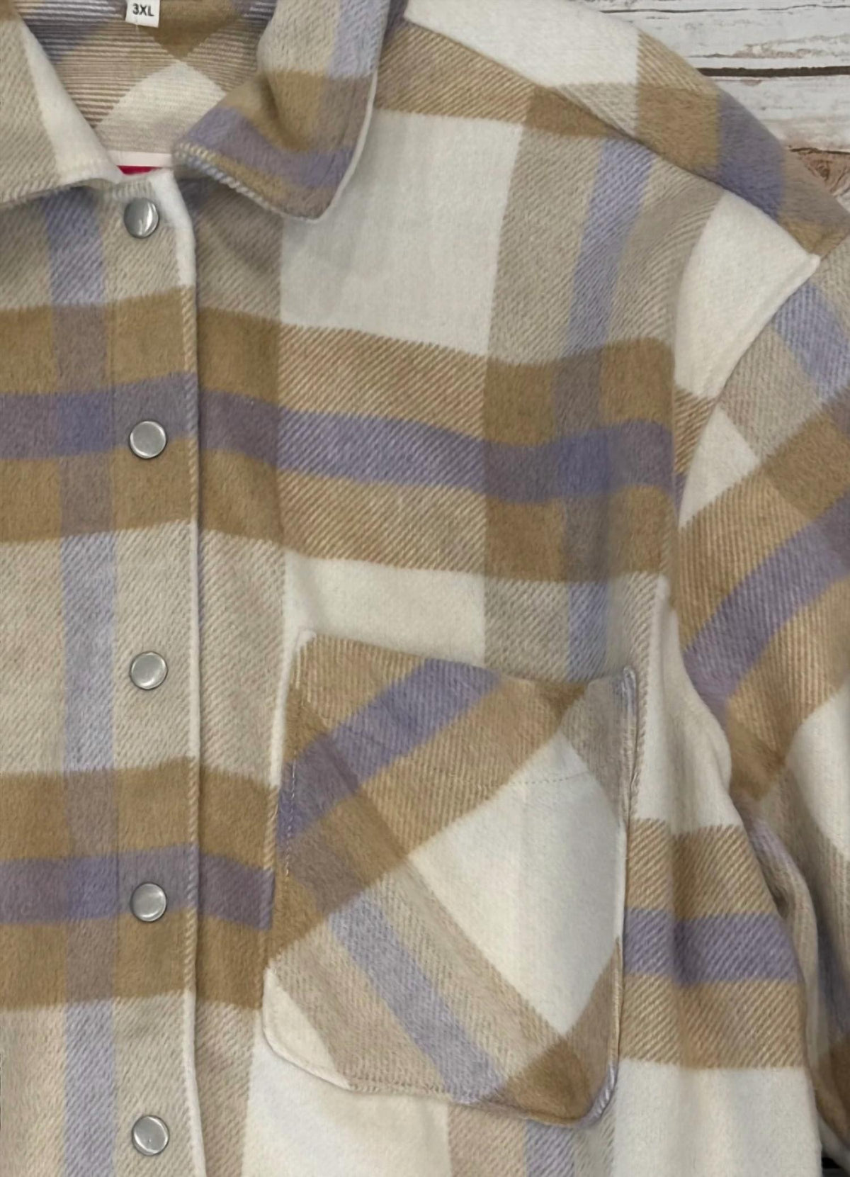 Geegee - Women's Plaid Shacket
