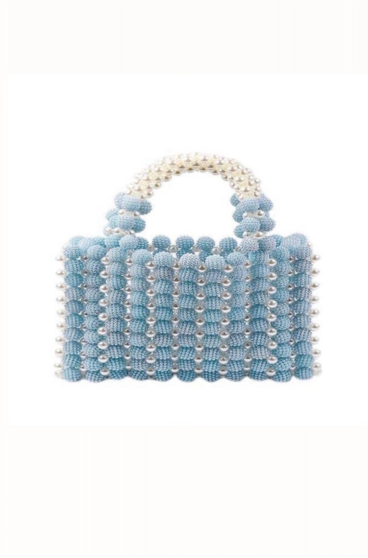 Gemelli - Women's Belle Beaded Pearl Handbag