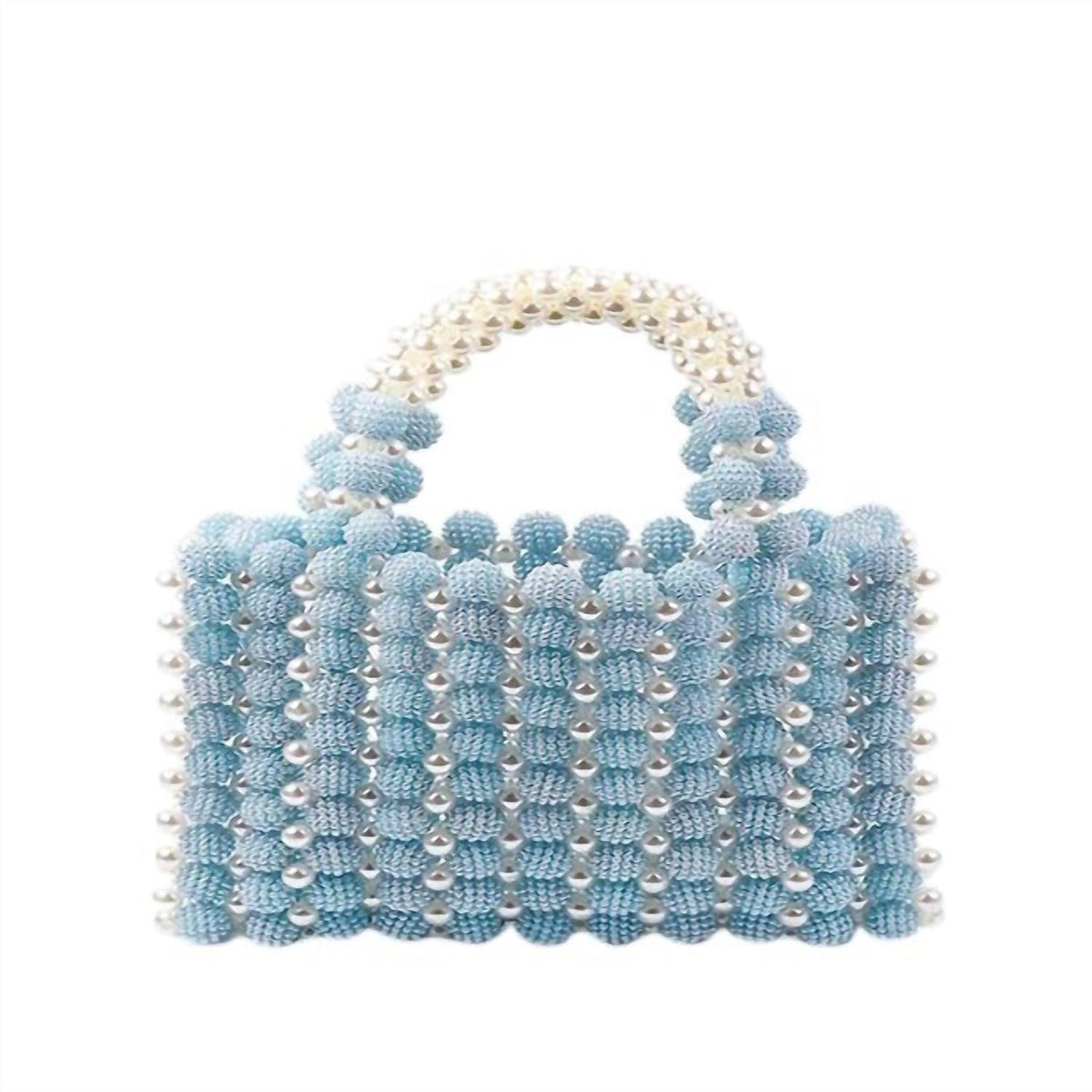 Gemelli - Women's Belle Beaded Pearl Handbag