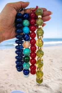 Gemelli - Women's Costa Beaded Statement Necklace