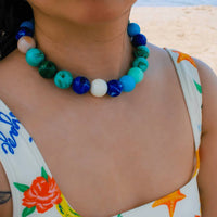 Gemelli - Women's Ravello Beaded Statement Necklace