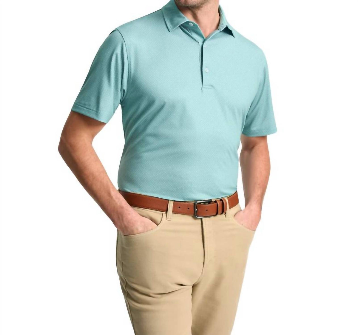 Genteal - Printed Performance Polo
