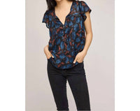 Gentle Fawn - Frida Blouse - blouses - blue - clothing
