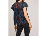 Gentle Fawn - Frida Blouse - blouses - blue - clothing