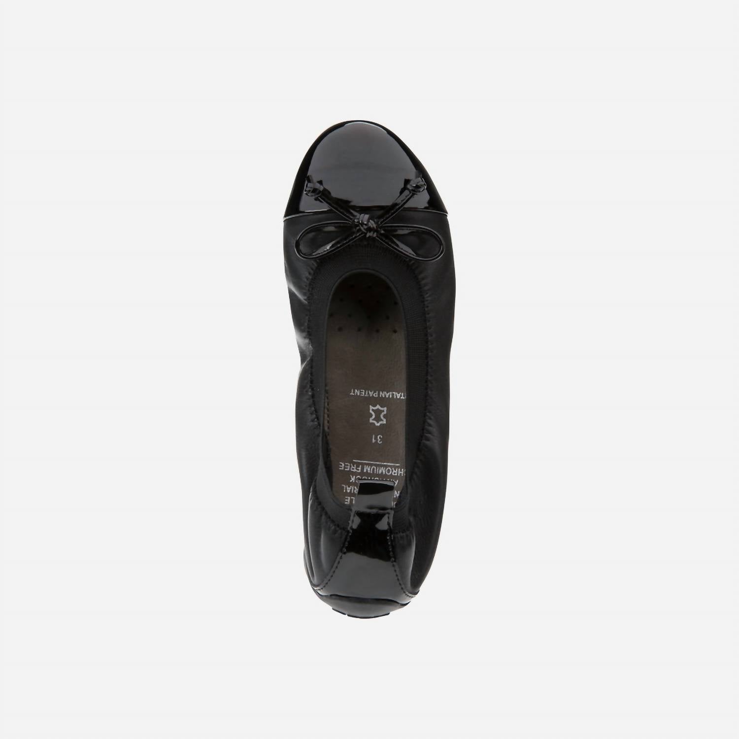 Geox - Girls Piuma Ballet Flats - black - dress - shoes - kids