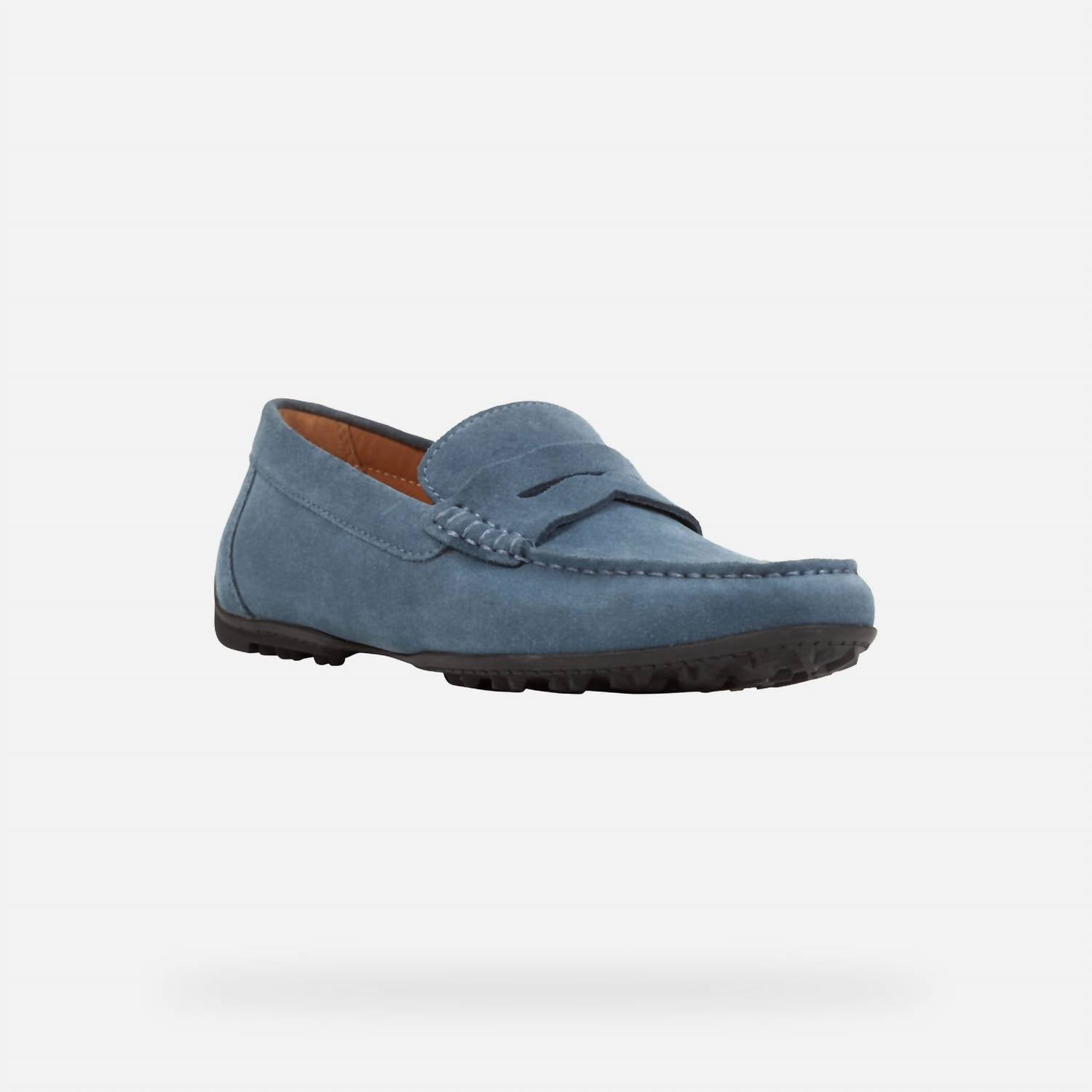 Geox - Kosmopolis + Grip - blue - leather - loafers