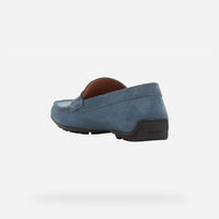 Geox - Kosmopolis + Grip - blue - leather - loafers