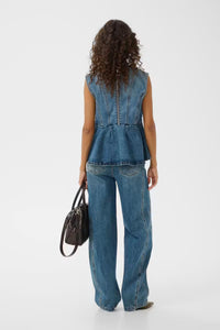 Gestuz - Melu Denim Top