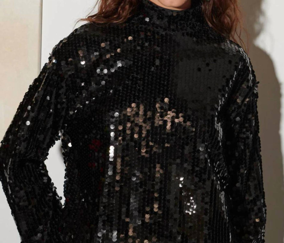 Ghospell - Anita Sequin Long Sleeve Top
