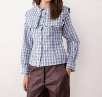 Ghospell - Ersa Check Blouse